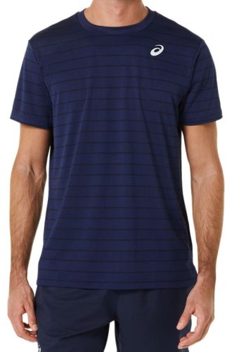 Asics Court Stripe SS Top - midnight
