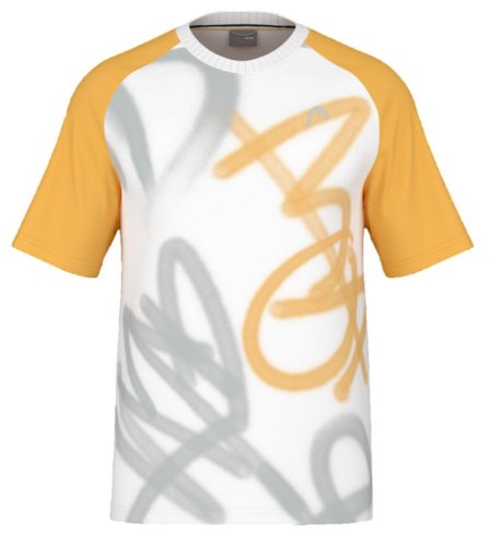 Head Performance MC New York T-Shirt - white/banana