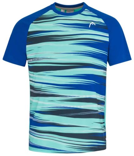 Head Topspin T-Shirt - royal/print vision
