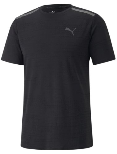 Train Jacquard Short Sleeve Tee - puma black