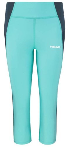 Head Power 3/4 Tights - turquoise