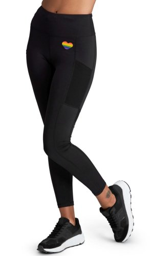 Bj&ouml;rn borg High Waist Block Tights STHLM W - pride black