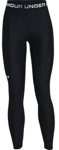 Under armour Women's HeatGear Armour Wordmark Waistband Full-Length Leggings - black