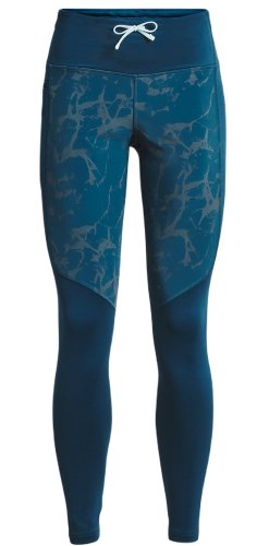 Under armour Women's UA OutRun The Cold Tights - petrol blue/reflective