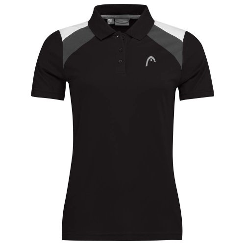Head Club 22 Tech Polo Shirt W - black