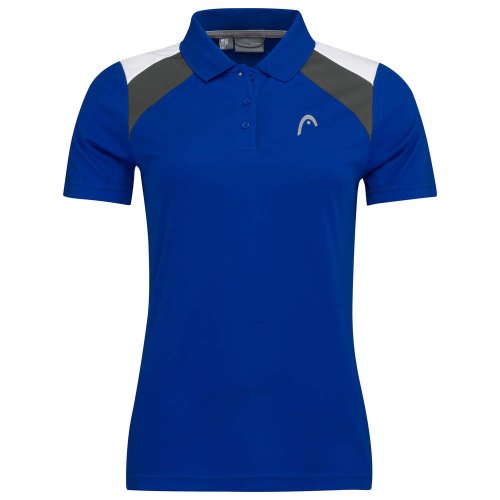 Head Club 22 Tech Polo Shirt W - royal