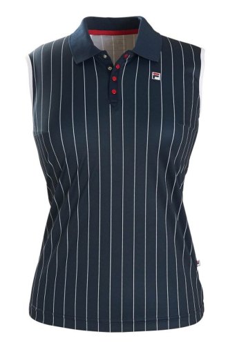 Fila American Polo "Pia" W - peacoat blue/stripes