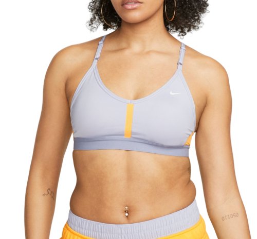 Nike Indy Bra V-Neck - oxygen purple/sundial/indigo haze/white