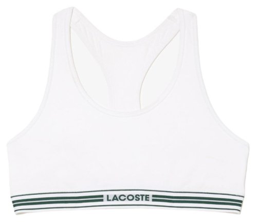 Lacoste Centered Logo Stretch Cotton Bra