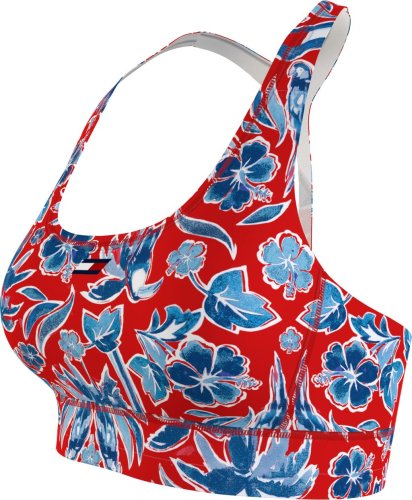 Tommy hilfiger Mid Intensity Floral AOP Bra - island print