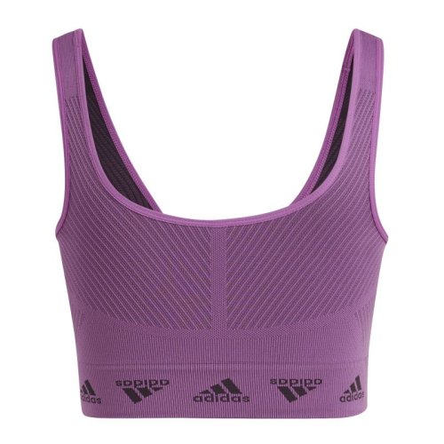 Adidas Aeroknit Bra - semi pulse lilac/carbon