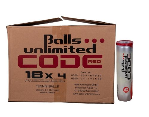 Balls unlimited Code Red 18 x 4B
