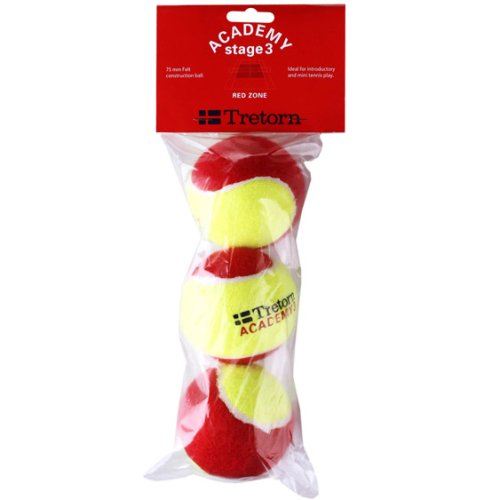 Tretorn Red Felt Academy 3 3B