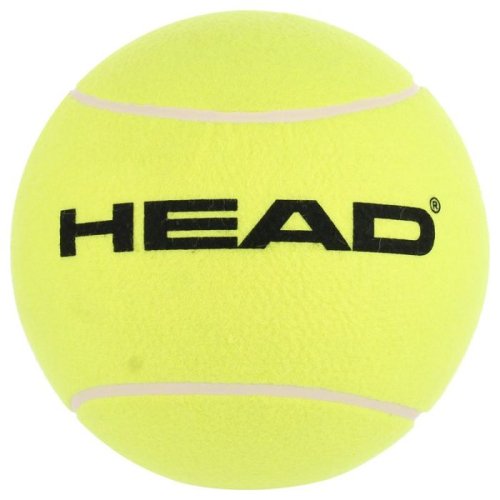 Head Giant Inflatable Ball - yellow + marker