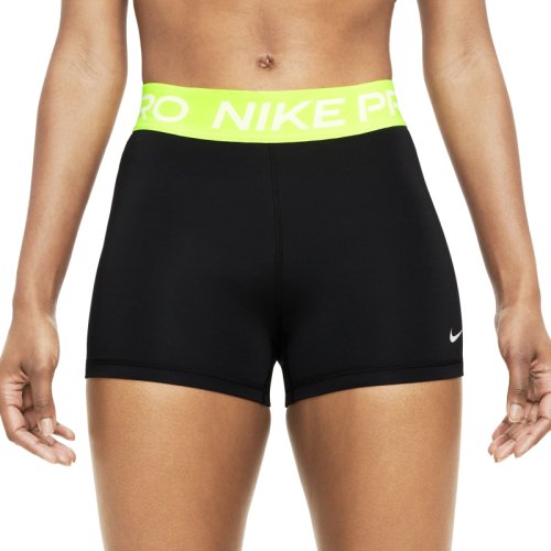 Nike Pro 365 Short 3in - black/volt/white