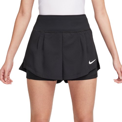 Nike Court Advantage Dri-Fit Tennis Short - black/black/white