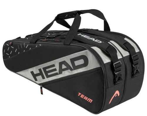 Head Team Racquet Bag L - black/ceramic