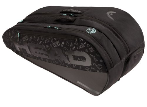 Head Tour Racquet Bag L - neon/black