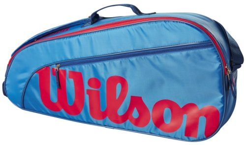 Wilson Junior 3 PK Racket Bag - blue/orange