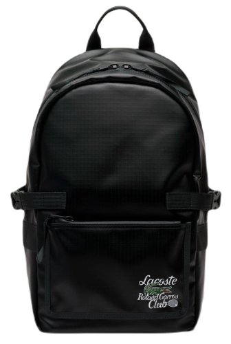 Lacoste Roland Garros Edition Contrast Branding Backpack - sinople
