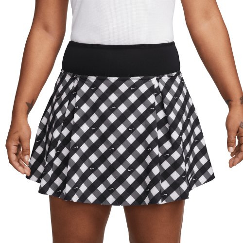 Nike Court Dri-Fit Advantage Print Club Skirt - black/black
