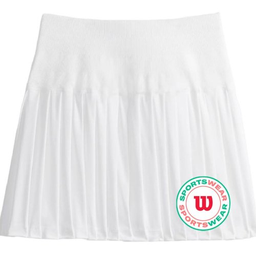 Wilson Midtown Tennis Skirt - bright white