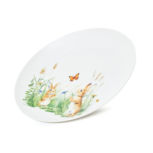 Fissman &Scaron;ķīvis RABBIT 27 cm  (porcelāns), art. 13720