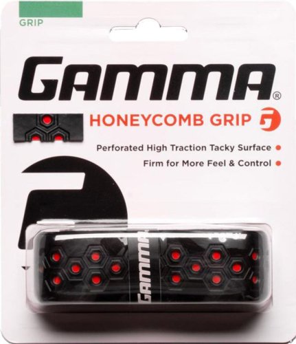 Gamma Honeycomb Grip 1P black/red