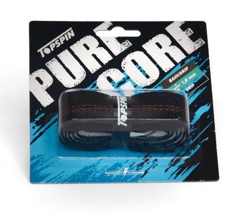 Owijka tenisowa Topspin Purecore Basic Grip 1P - black