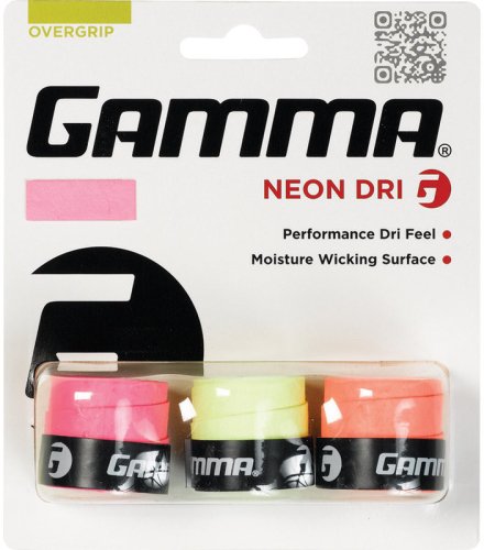 Gamma Neon Dri pink/yellow/orange 3P