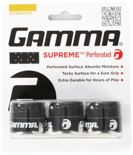 Gamma Supreme Perforated 3P - black