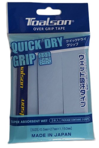 Toalson Quick Dry Over Grip 3P - blue