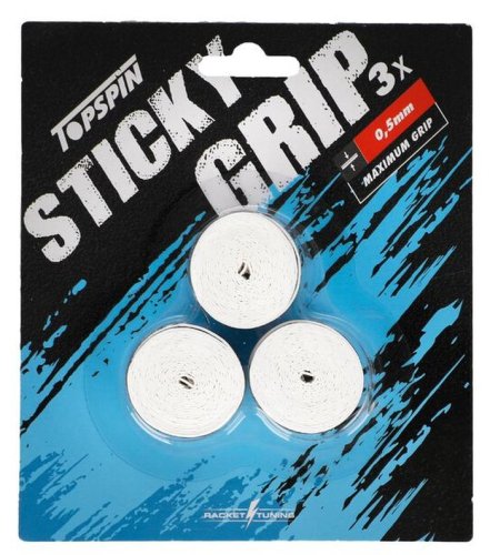 Topspin Sticky Grip 3P - white