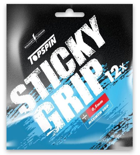 Topspin Sticky Grip 12P - black