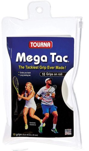 Tourna Mega Tac XL 10P - white