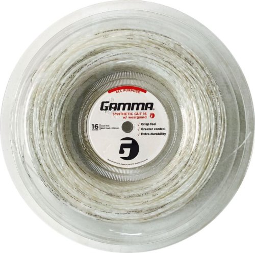 Gamma Synthetic Gut w/ WearGuard (200 m) - white