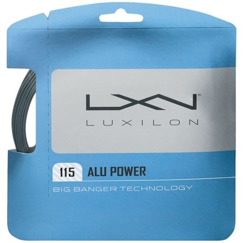 Luxilon Big Banger Alu Power 115 (12,2 m) - silver