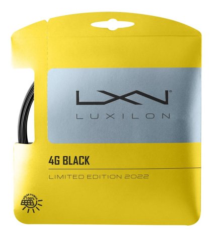 Luxilon 4G Black 125 (12,2 m) - black