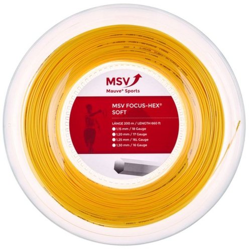 MSV Focus Hex Soft (200 m) - yellow