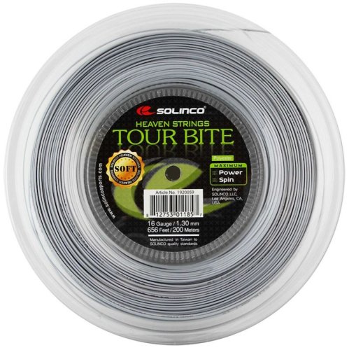 Solinco Tour Bite Soft (200 m) - grey