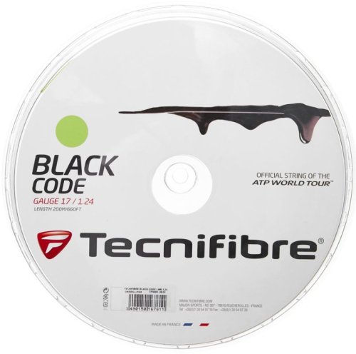 Tecnifibre Black Code (200 m) - lime