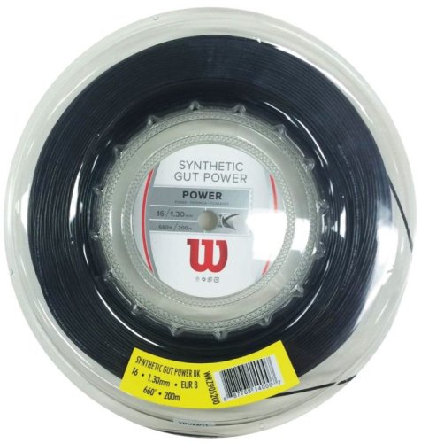 Wilson Synthetic Gut Power (200 m) - black