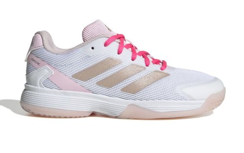 Adidas Ubersonic K - off white/silver metallic/powder plum