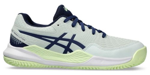 Asics Gel-Resolution 9 GS Clay - pale mint/blue expanse