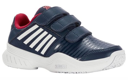 K-swiss Court Express Strap Omni - blue opal/white/lollipop