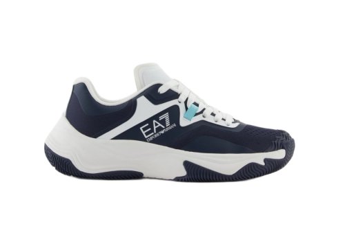 EA7 Unisex Woven Sneaker - sky captain/white/aqua sky