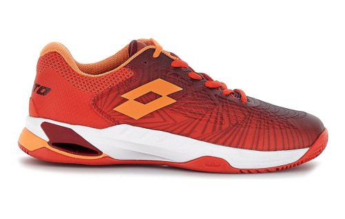 Lotto Mirage 100 II Clay - grenadine red/tawny red/nectarine