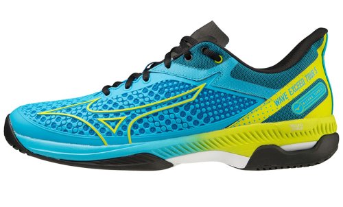 Mizuno Wave Exceed Tour 5 AC - jet blue/bolt neon/black