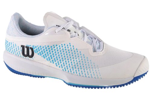 Wilson Kaos Swift 1.5 Clay - white/blue atoll/lapis blue