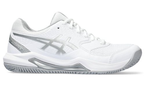 Asics Gel-Dedicate 8 Clay - white/pure silver